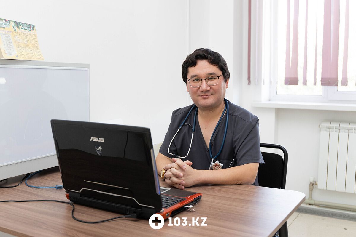 Кабинет пульмонолога  Кабинет врача-пульмонолога Байбосунова Жаныбека Эсенгельдиевича - фото 1649499